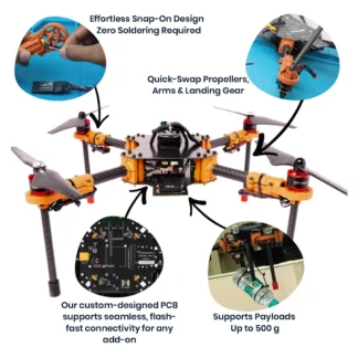 Vikas Frame – Precision UAV Structure