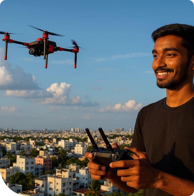 Drone Expert Vikas